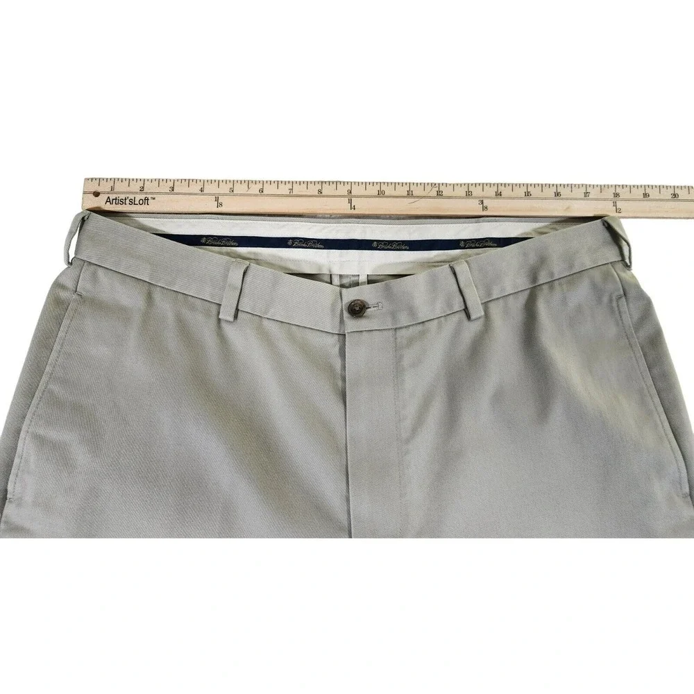 Brooks Brother Advantage Chino Hudson Pants Men's 36x34* Beige Straight